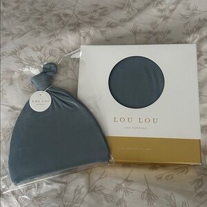 Lou Lou & Company Soft Blue Baby Hat